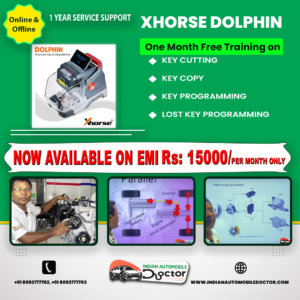 Xhorse Dolphin XP005 Automatic Key Cutting Machine, Cutter: Hss + Free Advanced Automobile Training